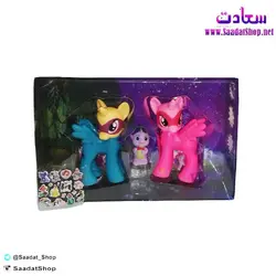 خرید و قیمت عروسک پونی کوچولو سه تایی - فروشگاه سعادت - ارزان فروشی هنر ماست