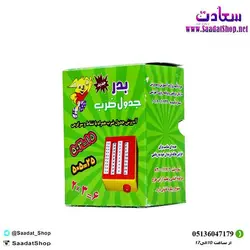 خرید و قیمت بازی فکری جدول ضرب بدر - فروشگاه سعادت - ارزان فروشی هنر ماست.