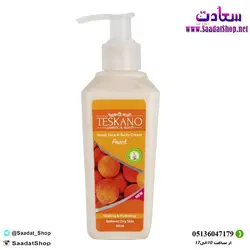 خرید و قیمت کرم پمپی تسکانو مدل هلو حجم 200 میل - فروشگاه سعادت