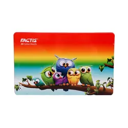 خرید و قیمت مداد رنگی 36 رنگ فکتیس جعبه فلزی - فروشگاه سعادت - ارزان فروشی هنر ماست