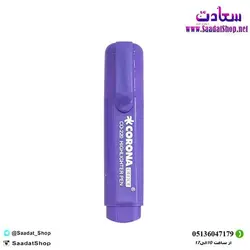 خرید و قیمت ماژیک هایلایت کرونا (CORONA) - فروشگاه سعادت - ارزان فروشی هنر ماست