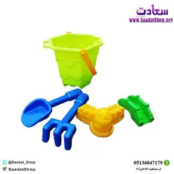 خرید و قیمت اسباب بازی سطل شن بازی - فروشگاه سعادت - ارزان فروشی هنر ماست