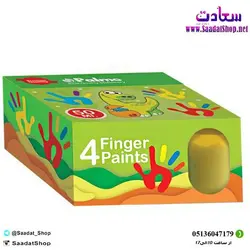 خرید و قیمت رنگ انگشتی 4 رنگ پالمو - فروشگاه سعادت - ارزان فروشی هنر ماست.