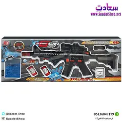 خرید و قیمت تفنگ تک تیر انداز تیر ژله ای مدل ۶۰۶A - فروشگاه سعادت