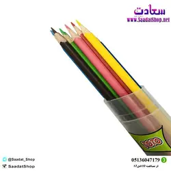 خرید و قیمت مداد رنگی 12 رنگ استوانه ای توتو - فروشگاه سعادت - ارزان فروشی هنر ماست