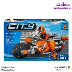 خرید و قیمت لگو ساختنی موتور سوار مدل 25410 city - فروشگاه سعادت