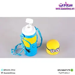 خرید و قیمت قمقمه آب مینیون Water bottle - فروشگاه سعادت - ارزان فروشی هنر ماست