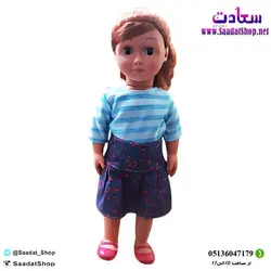 خرید و قیمت عروسک گوشتی مو طلایی مدل ایستاده - فروشگاه سعادت - ارزان فروشی هنر ماست.