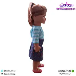 خرید و قیمت عروسک گوشتی مو طلایی مدل ایستاده - فروشگاه سعادت - ارزان فروشی هنر ماست.