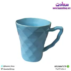 خرید و قیمت لیوان سرامیکی دسته دار رنگی - فروشگاه سعادت - ارزان فروشی هنر ماست.