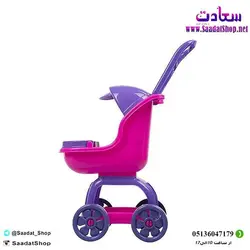 خرید و قیمت کالسکه اسباب‌بازی بیبی‌لند مدل 80218 - فروشگاه سعادت - ارزان فروشی هنر ماست