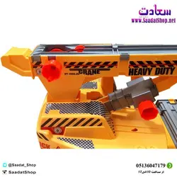خرید و قیمت اسباب بازی ماشین جرثقیل دُرج - فروشگاه سعادت - ارزان فروشی هنر ماست