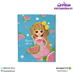 خرید و قیمت آینه کتابی فانتزی طرح دختر - فروشگاه سعادت - ارزان فروشی هنر ماست.