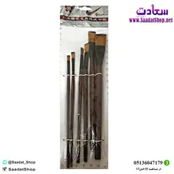 خرید و قیمت قلم مو تخت یینگهوا مدل 6 عددی - فروشگاه سعادت - ارزان فروشی هنر ماست