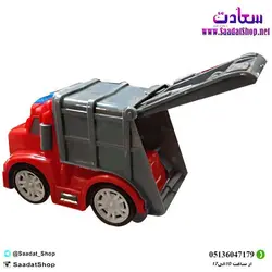 خرید و قیمت ماشین بازی مدل کامیون حمل زباله - فروشگاه سعادت - ارزان فروشی هنر ماست.