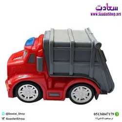خرید و قیمت ماشین بازی مدل کامیون حمل زباله - فروشگاه سعادت - ارزان فروشی هنر ماست.