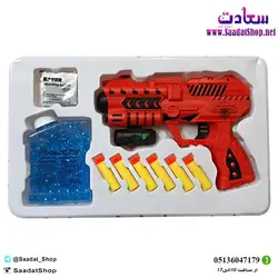 خرید و قیمت اسباب بازی تفنگ تیر ژله ای لیزر دارشخصیت مرد عنکبوتی - فروشگاه سعادت