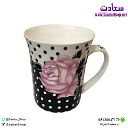 خرید و قیمت لیوان سرامیکی فانتزی مدل قاشق دار - فروشگاه سعادت