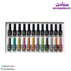 خرید و قیمت پک 24 عددی لاک اکلیلی Meiyan - فروشگاه سعادت - ارزان فروشی هنر ماست.