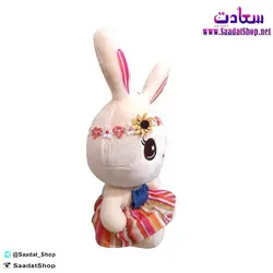 خرید و قیمت عروسک پولیشی خرگوش هدبند دار - فروشگاه سعادت - ارزان فروشی هنر ماست.