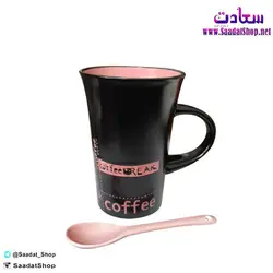 خرید و قیمت لیوان قهوه قاشق دار - فروشگاه سعادت - ارزان فروشی هنر ماست