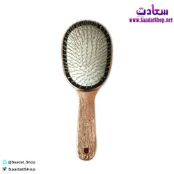 خرید و قیمت برس آینه دار طرح چوب - فروشگاه سعادت - ارزان فروشی هنر ماست