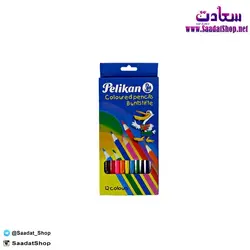 خرید و قیمت مداد رنگی 12 رنگ پلیکان Color pencil - فروشگاه سعادت - ارزان فروشی هنر ماست