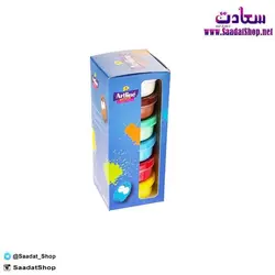 خرید و قیمت رنگ انگشتی 6 رنگ آرتلاین - فروشگاه سعادت - ارزان فروشی هنر ماست