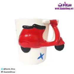 خرید و قیمت لیوان سرامیکی فانتزی موتوری - فروشگاه سعادت - ارزان فروشی هنر ماست