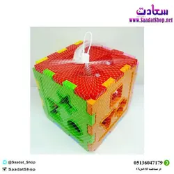 خرید و قیمت بازی فکری مکعب هوش اشکال (سایز بزرگ) - فروشگاه سعادت