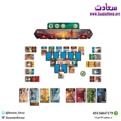 خرید و قیمت بازی کارتی عجایب هفت گانه دوئل(7Wonders Duel) - فروشگاه سعادت