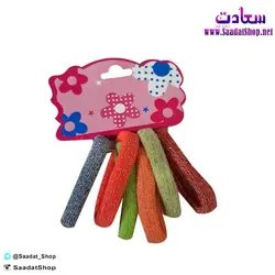 خرید و قیمت کش موی سر رنگی بسته 6 عددی - فروشگاه سعادت - ارزان فروشی هنر ماست