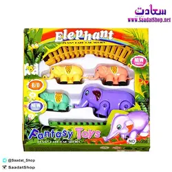 خرید و قیمت قطار اسباب بازی شنگ چوان مدل Animals - فروشگاه سعادت