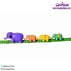 خرید و قیمت قطار اسباب بازی شنگ چوان مدل Animals - فروشگاه سعادت