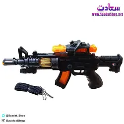 خرید و قیمت اسباب بازی تفنگ موزیکال و چراغ دار - فروشگاه سعادت -