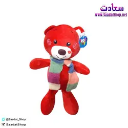 خرید و قیمت عروسک خرسی مدل شال گردن دار (Toosi toys) - فروشگاه سعادت - ارزان فروشی هنر ماست.