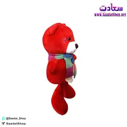 خرید و قیمت عروسک خرسی مدل شال گردن دار (Toosi toys) - فروشگاه سعادت - ارزان فروشی هنر ماست.