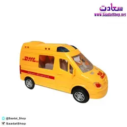 خرید و قیمت ماشین اسباب بازی ون زرد - فروشگاه سعادت - ارزان فروشی هنر ماست