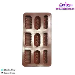 خرید و قیمت قالب سیلیکونی شکلات طرح شیرینی - فروشگاه سعادت - ارزان فروشی هنر ماست