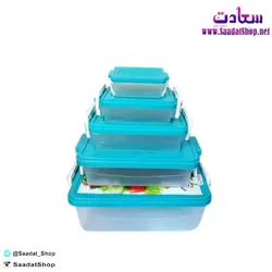 خرید و قیمت ظرف فریزری کاوه 5 تیکه - فروشگاه سعادت - ارزان فروشی هنر ماست