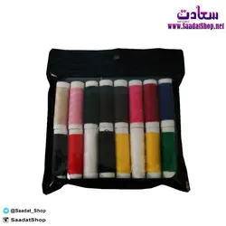 خرید و قیمت قرقره نخ 16 رنگ - فروشگاه سعادت - ارزان فروشی هنر ماست