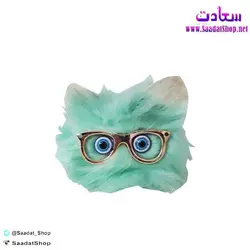 خرید و قیمت عروسک گربه پشمالو آویز آبی - فروشگاه سعادت - ارزان فروشی هنر ماست