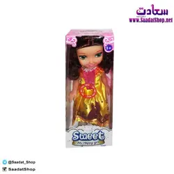 خرید و قیمت عروسک سوییت Sweet لباس طلایی - فروشگاه سعادت - ارزان فروشی هنر ماست