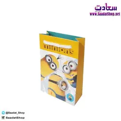 خرید و قیمت ساک دستی کادو مینیون - فروشگاه سعادت - ارزان فروشی هنر ماست