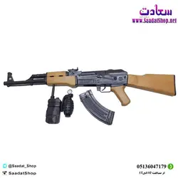خرید و قیمت تفنگ اسباب بازی کلاشینکف مدل AK-47 - فروشگاه سعادت