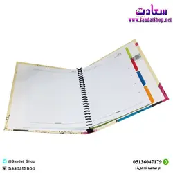 خرید و قیمت دفتر کلاسوری 100 برگ دلفین - فروشگاه سعادت - ارزان فروشی هنر ماست.