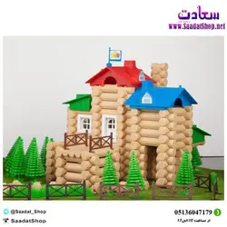 خرید و قیمت بازی ساختنی کلبه جنگلی 325 تکه تک توی - فروشگاه سعادت