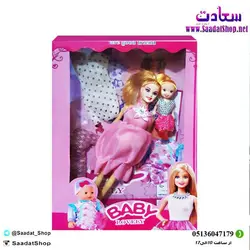 خرید و قیمت عروسک باربی حامله با بچه - فروشگاه سعادت - ارزان فروشی هنر ماست
