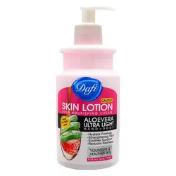 لوسیون و مرطوب کننده بدن دافی حاوی آلوئه ورا و توت فرنگی