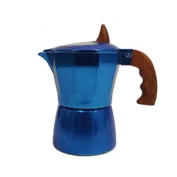 موکاپات 3 کاپ درب شیشه ای آبی